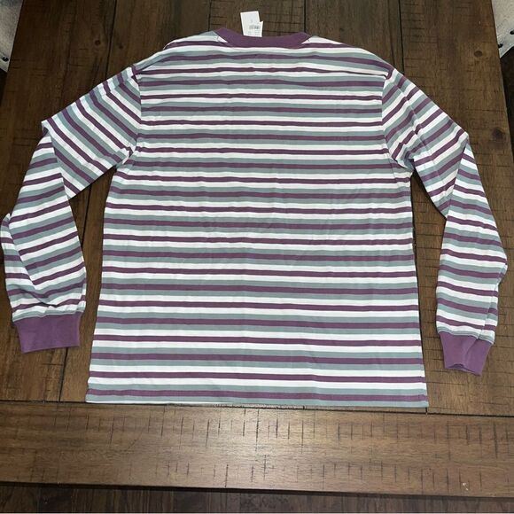 Vintage‎ Guess Jeans Rocky Capsule Los Angeles Striped Long Sleeve Shirt L NWT - Picture 4 of 5